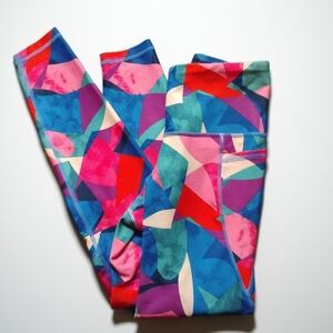 Old Navy Colorful Geometric Leggings